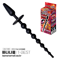 [일본 직수입] 기절 쾌락 애널 플러그 비즈(悶絶快楽ア●ルプラグビーズ) - 티베스트(TBSP-256/4582616158437) (TIS)