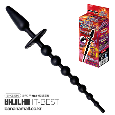 [일본 직수입] 기절 쾌락 애널 플러그 비즈(悶絶快楽ア●ルプラグビーズ) - 티베스트(TBSP-256/4582616158437) (TIS)