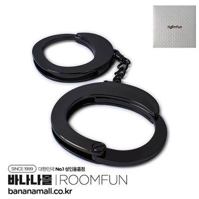 [SM 용품] 건 메탈 핸드커프(Gun Metal Handcuff) - 룸펀(ZW-032C) (RMP)(YY) (DJ)