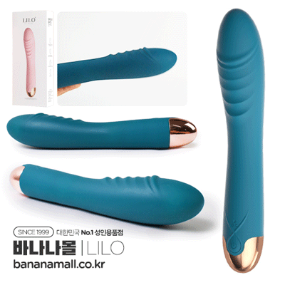 [10단진동+10단회전] 로테이팅 바이브레이션 딜도(Rotating Vibration Dildo) - 리로(LL-B2224/6970556032593) (LILO)