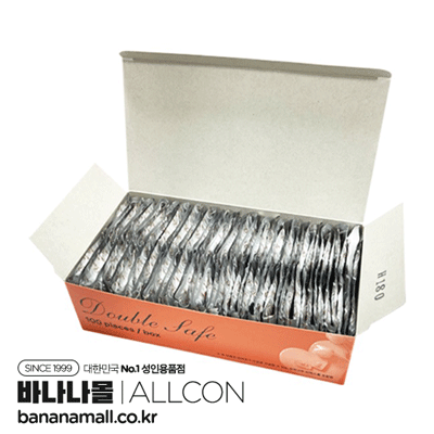 [대용량 콘돔] 더블세이프 100p (ALC)