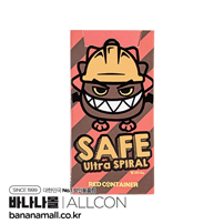 [나선형 콘돔] 세이프 울트라 스파이럴 12p (ALC)