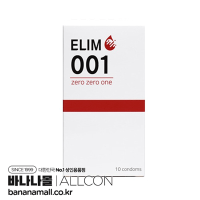 [슬림형 콘돔] 엘림001 10P (슬림형) (ALC)