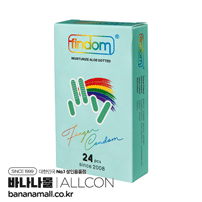 [손가락 콘돔] 핀돔 모이스처 알로에 도트 24p (ALC)