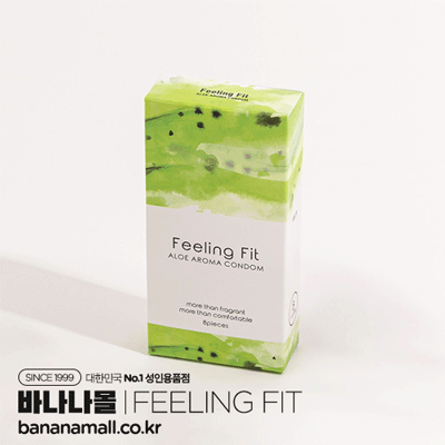 [슬림형 콘돔] 필링핏 알로에 아로마 8P (SWH)
