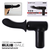 [5단 피스톤] 블랙 머신건 바이브레이터(Black Machine Gun Vibrator) - 바일러(BW-055029/6959532361988) (BIR)