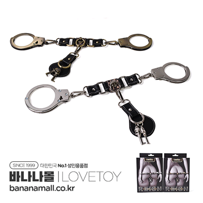 [SM플레이] 리벨리온 레인 헤비 메탈 수갑(Rebellion Reign Heavy Metal Handcuffs) - 러브토이(LV760001/6942063402121) (LVT)