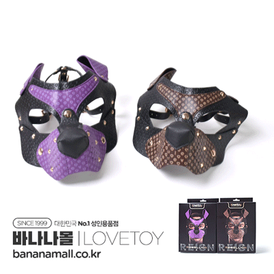 [SM플레이] 리벨리온 레인 위키드 펍 마스크(Rebellion Reign Wicked Pup Mask) - 러브토이(LV766006/6942063402916) (LVT)