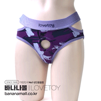 [특수속옷] 바이올렛 스트랩온 팬티 (Violet Strap-on Panties) - 러브토이(LV715052A/6942063402756) (LVT)