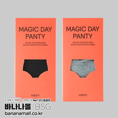 [위생 팬티] 바른생각 매직 데이 위생팬티(Bareun Saenggak Magic Day Sanitary Panties) - 바른생각(8809449733010) (BSG)