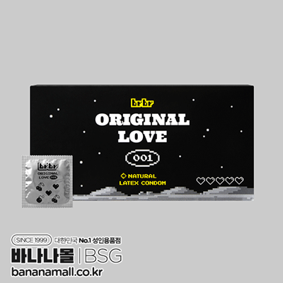 [일반형] 부르부르 오리지널 러브 001 콘돔 100개입(BrbrOriginal Love 001 Condom 100pcs) - 부르부르(9556564095774) (BSG)