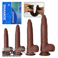 [흡착 딜도] 다크 쇼콜라 딜도(Dark Chocola Dildo) - 스네일(SNG-D194) (SNA)
