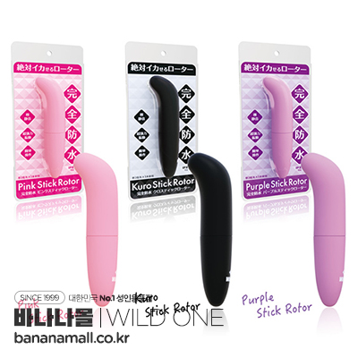 [일본 직수입] 스틱 로터(完全防水 ピンクスティックローター) - 와일드원(SSI-RT84/4571361304145) (WOJ)