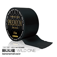 [일본 직수입] 본디지 테이프 프리미엄 블랙(ボンデージテーププレミアム ブラック) - 와일드원(WO-SM001/4571361304350) (WOJ)