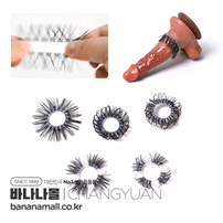 [콕링] 프린지드 스타버스트 링 (Fringed Starburst Ring) - 창웬(W) (CHY)