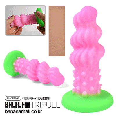 [흡착 딜도] 핑크 캔디 에일리언 딜도(Pink Candy Alien Dildo) - 리풀(103) (RFL)