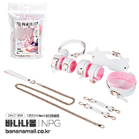 [일본 직수입] 아마모에 구속구 6종 세트(あま萌え拘束具6点セット) - 니포리기프트(SM-1528/4570099400808) (NPR)