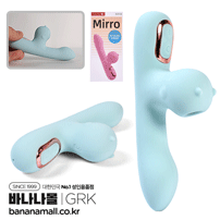 [10단 진동+10단 흡입] 민트 미러 바이브레이터(Mint Mirro Vibrator) - 가라쿠(GK2302-BL/6975488690583) (GRK)