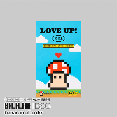 [30%할인+파우치증정][초박형 콘돔] 부르부르 LOVE UP! 콘돔 12P(Brbr LOVE UP! Condoms 12P) (BBR)