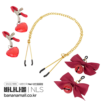 [일본 직수입] NLS 유두 클립(NLS乳首クリップ ニップルベル)