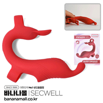 [10단 진동] 레드 핑거 바이브레이터(Red Finger Vibrator) - SECWELL(SW3036) (SWL)