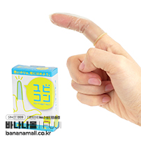 [일본 직수입] 윤활젤리 포함 손가락 콘돔(ユビコン 潤滑ゼリー付指サック)