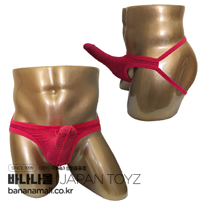 [일본 직수입] 배드대디 부라린 폴팬티 레드(BadDaddy ぶらりんポールパンツ レッド) - 재팬토이즈(2JT-LM098/4589725827858) (JPT)