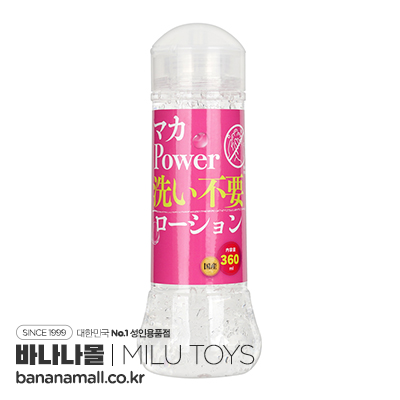 [일본 직수입] 마카 파워 세척 불필요 로션 360ml(マカ POWER 洗い不要ローション 360ml) - 미루토이즈(MLTS-029/4582285761341) (TIS)