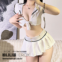 [일본 직수입] 하얀 밀착 미니 세일러 폴리스(しろぴたミニセーラーポリス) - 에록스(YA0083/4573126282644) (TIS)