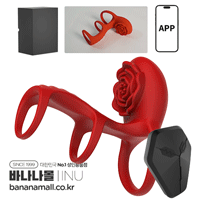 [10단진동] 로즈 페니스 콕 링(Rose Penis Cock Ring) - 아이누(BB-029) (INU) (TJ)