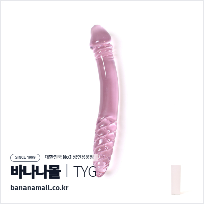 [유리 딜도] 로즈 트위스트 딜도 (Rose Twist Dildo) - 터이글라스(TG-180) (TYG)
