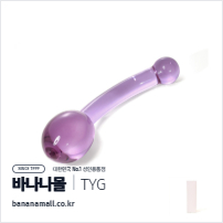[유리 딜도] 바이올렛 오브 딜도 (Violet Orb Dildo) - 터이글라스(TG-403) (TYG)