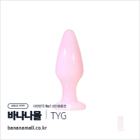 [애널 용품] 스무스 드롭 글라스 플러그 (Smooth Drop Glass Plug) - 터이글라스(TG-155) (TYG)