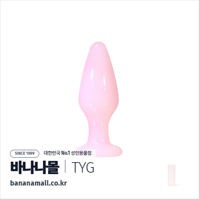 [애널 용품] 스무스 드롭 글라스 플러그 (Smooth Drop Glass Plug) - 터이글라스(TG-155) (TYG)