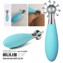 [10단 진동+3단 전기 자극] 이스팀 롤러 바이브레이터(E-stim Roller Vibrator) - DIF(DF1121)