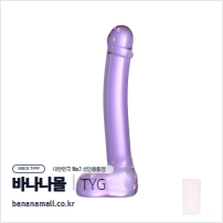 [유리 딜도] 퍼플 슬림 딜도 (Purple Slim Dildo) - 터이글라스(TG-401) (TYG)