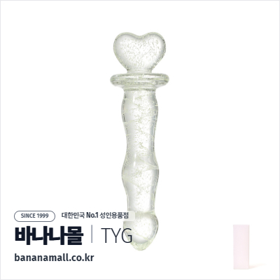 [유리 딜도] 하트 에센스 딜도 (Heart Essence Dildo) - 터이글라스(TG-086) (TYG)
