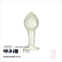 [애널 용품] 네온 드롭 글라스 플러그 (Neon Drop Glass Plug) - 터이글라스(TG-091) (TYG)