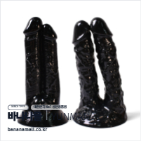 [흡착 딜도] 트윈 드라이브 딜도(Twin Drive Dildo) - 윈만(6934045306237)(WM)