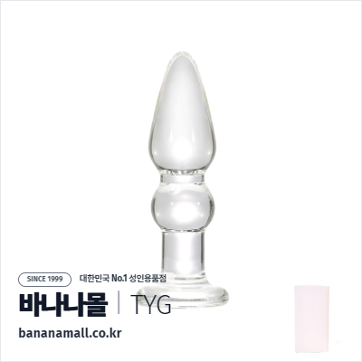 [애널 용품] 퓨어 포커스 글래스 애널 플러그 (Pure Focus Glass Anal Plug) - 터이글라스(TG-136) (TYG)