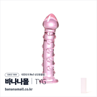 [유리 딜도] 블러쉬 비즈 딜도 (Blush Beads Dildo) - 터이글라스(TG-134) (TYG)