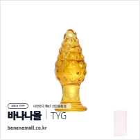 [애널 용품] 허니 텍스처 글라스 플러그 (Honey Texture Glass Plug) - 터이글라스(TG-208) (TYG)