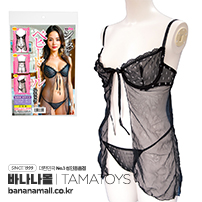 [일본 직수입] 시스루 베이비돌 블랙(シースルーベビードール ブラック) - 타마토이즈(TAMS-1446/4589717878219) (TH)