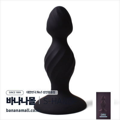 [흡착딜도] 블랙 오벨리스크 딜도(Black Obelisk Dildo) - 에스핸드(SHD-D0603) (SHD)