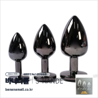 [애널 용품] 나이트 오벨리스크 플러그 3p(Night Obelisk Plug 3p) - 에스핸드(SHD-D5305) (SHD)