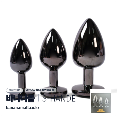 [애널 용품] 나이트 오벨리스크 플러그 3p(Night Obelisk Plug 3p) - 에스핸드(SHD-D5305) (SHD)