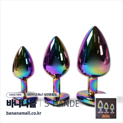 [애널 용품] 프리즘 오벨리스크 플러그 3p(Prism Obelisk Plug 3p) - 에스핸드(SHD-D5306) (SHD)