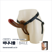 [딜도 착용 벨트+10단 진동] 브루아덴 하네스 브리프 스트랩 온 (Bruadden Harness Briefs Strap On) - 바일러(BW-022105Z (BIR)