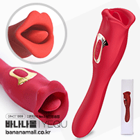 [10단 진동 + 10단 혀놀림] 허니 마우스 바이브레이터(Honey Mouth Vibrator) - 유큐(YQW-834) (YOQ)