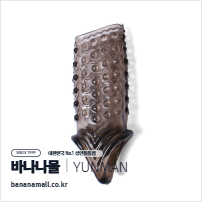 [특수콘돔] 블랙 도트 임팩트 슬리브(Black Dot Impact Sleeve) - 윈만(6934045304288)(WM)